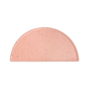 Mushie Silicone Placemat - Powder Pink Confetti